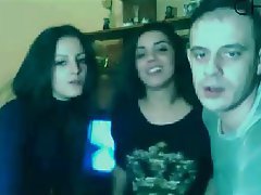 Amateur, Spanish, Threesome, Webcam